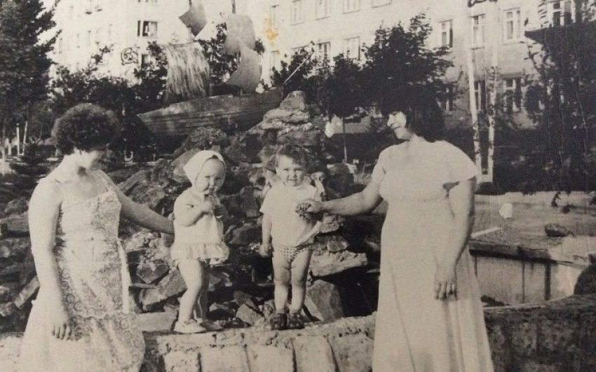 Волгодонск прежде и теперь: неузнаваемый фонтан  «Кораблик» на 50 лет СССР