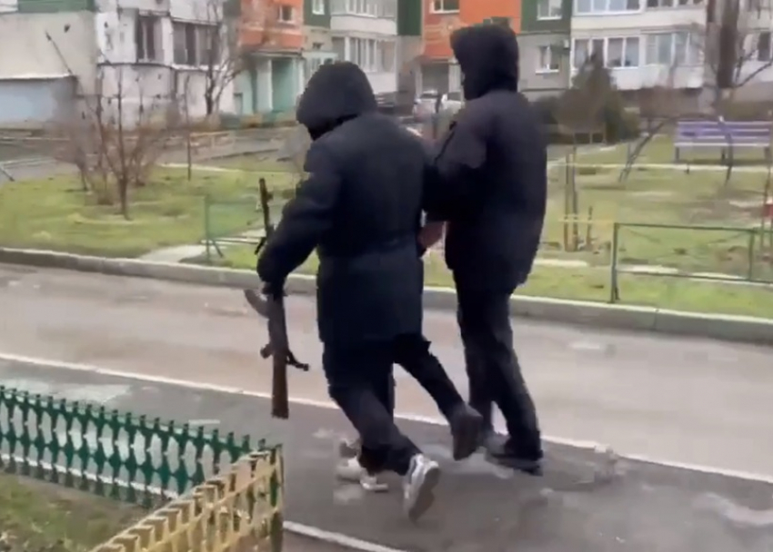 Был пьяным: появилось видео задержания «стрелка с В-У»