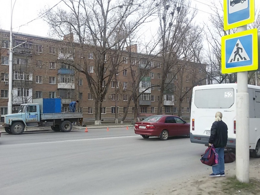 На Морской у вокзала начали делать пешеходный переход