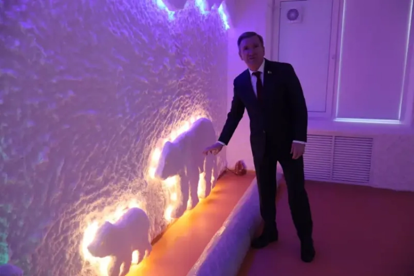 Бывший вице-губернатор Игорь Гуськов посетил Волгодонск после завершения капремонта интерната «Восхождение»