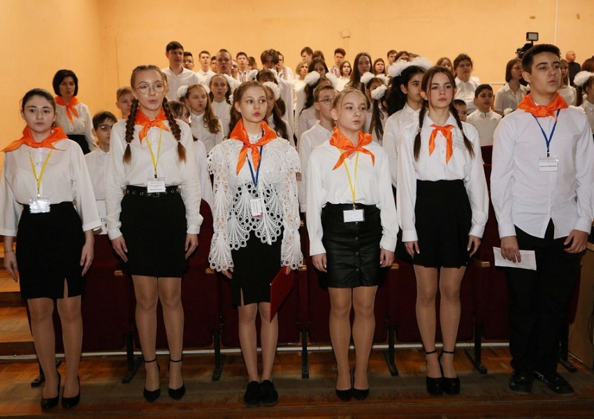 Первая ячейка школьного «Движения первых» открылась в Волгодонске 