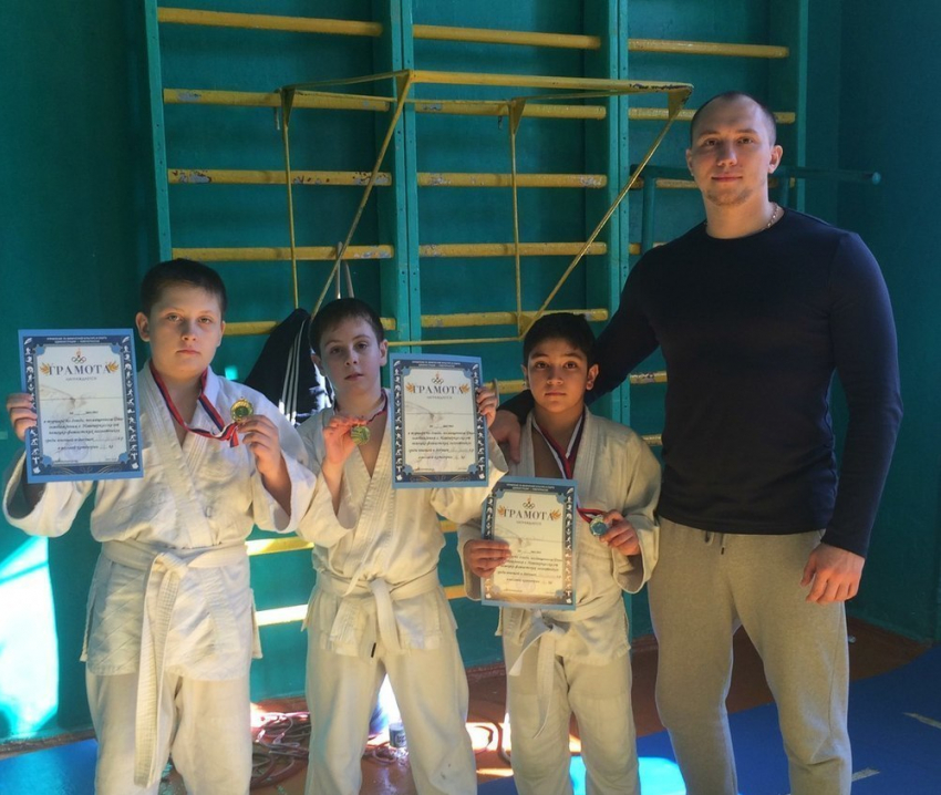 Маленькие дзюдоисты из Волгодонска стали призерами областного турнира