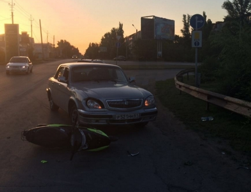 15-летняя пассажирка скутера пострадала в ДТП в Волгодонске