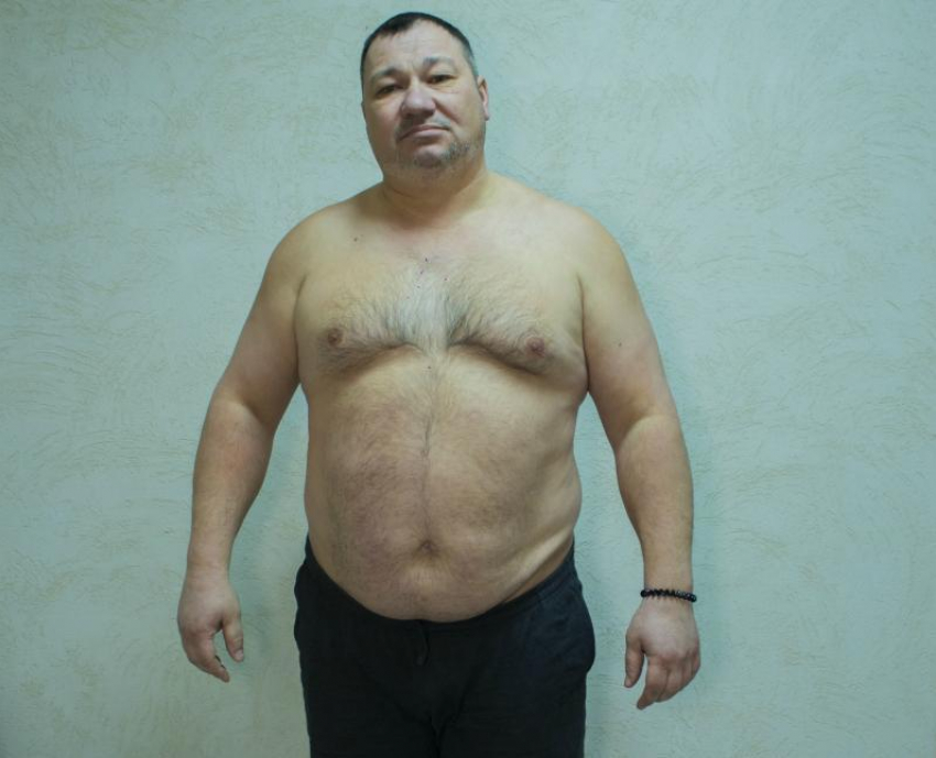 132-килограммовый Сергей Красников работает в службе безопасности - четвертый участник «Сбросить лишнее» 