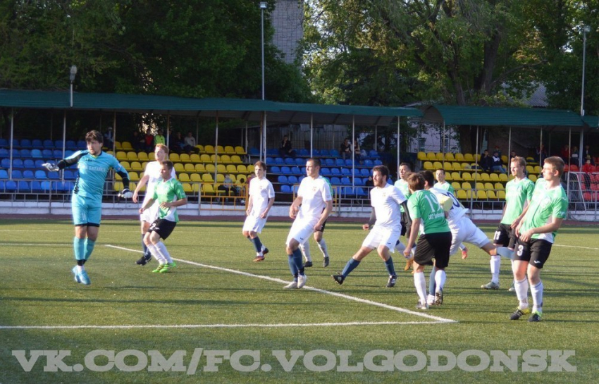 Забитый на последней минуте гол принес победу ФК «Волгодонск» в выездном матче 
