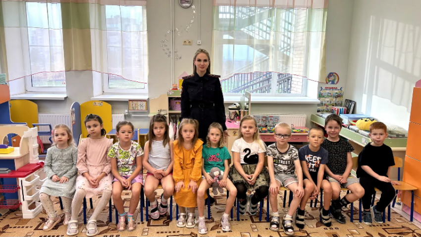 Волгодонские дошкольники приняли участие в масштабной акции «Зима, дети, безопасность»