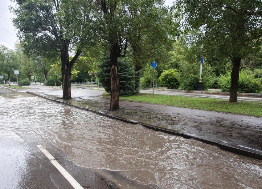 Осенний дождь заставит волгодонцев выйти с зонтиком