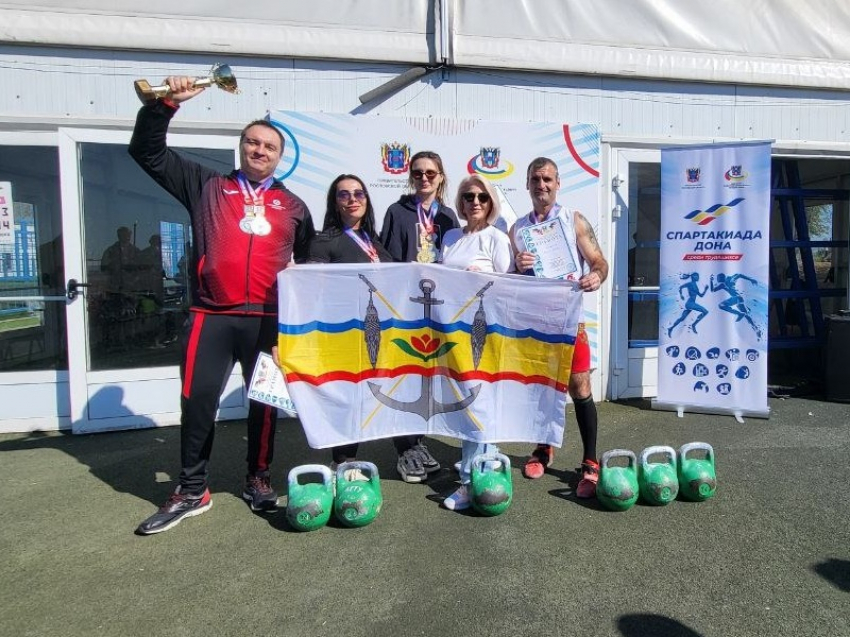 С отрывом в один балл команда из Волгодонска заняла второе место на Спартакиаде Дона