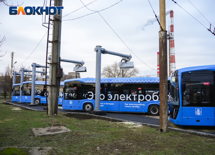 На каких остановках можно будет встретить электробусы в Волгодонске 1 февраля