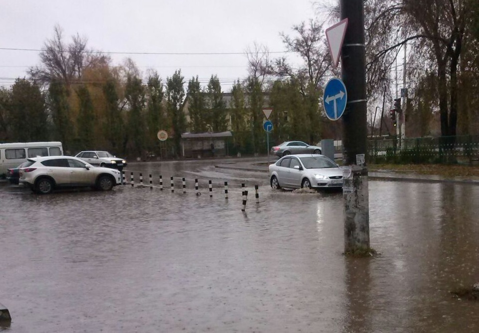Обложной дождь будет идти на протяжении всего дня в Волгодонске