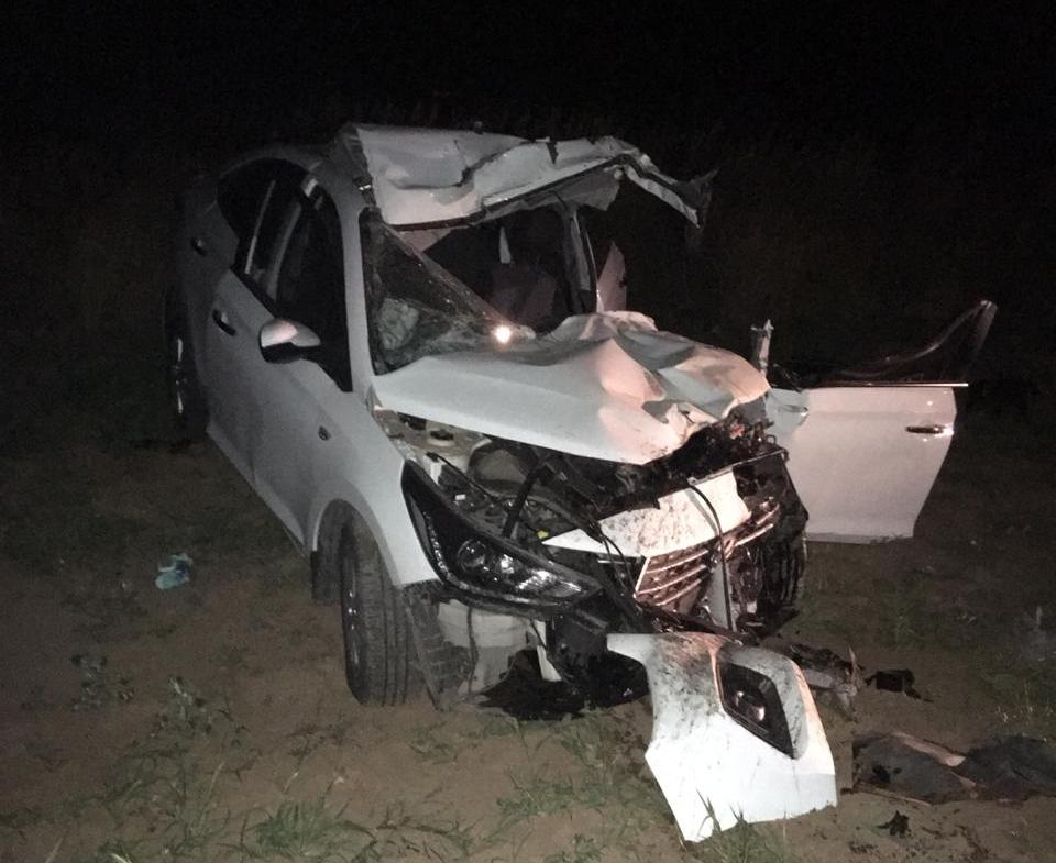 Водитель «Хендай» погиб в аварии в селе Дубовское