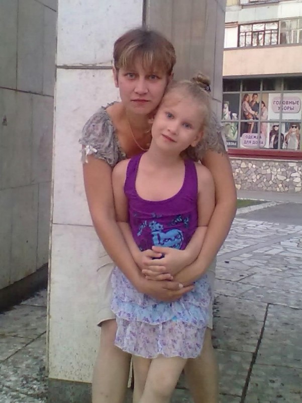 Марина Занозина с дочкой