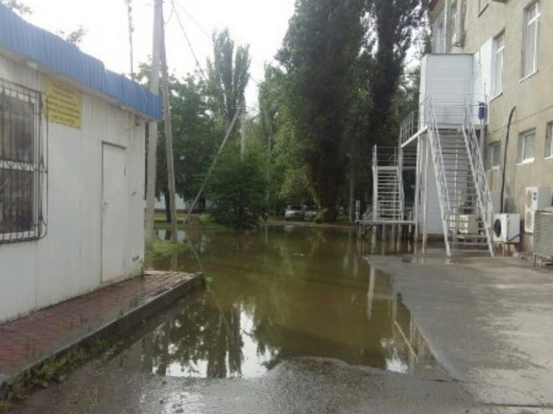 Лужа в округе №2